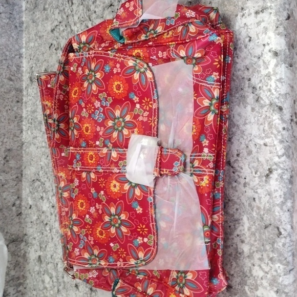 NWT Kalencom Matte Coated Buckle Diaper Bag - Picture 2 of 13